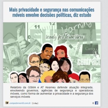 Mais privacidade e segurança nas comunicações móveis envolve decisões políticas, diz estudo – ExpooNews